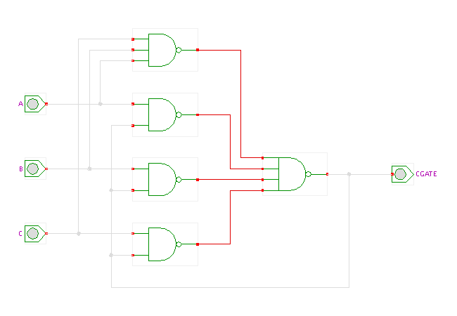 Muller C-Gate (3 inputs) screenshot