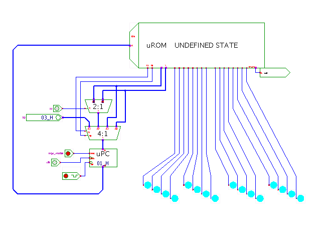 microprogrammed sequencer (external inputs) screenshot