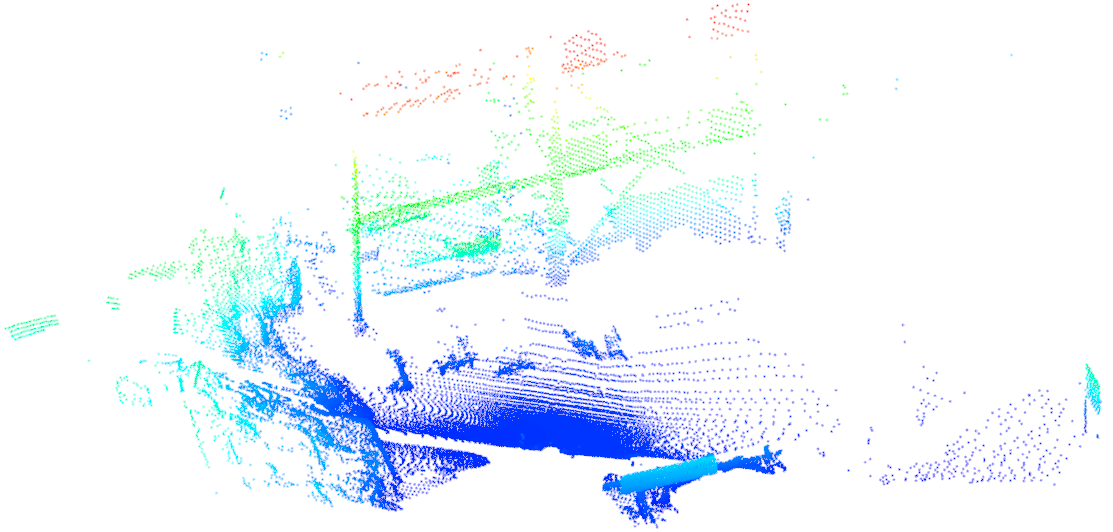 scan 8, as point cloud.